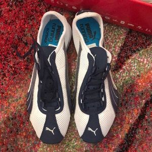 Puma “H Street” athletic shoes sneakers trainers blue and white New in box